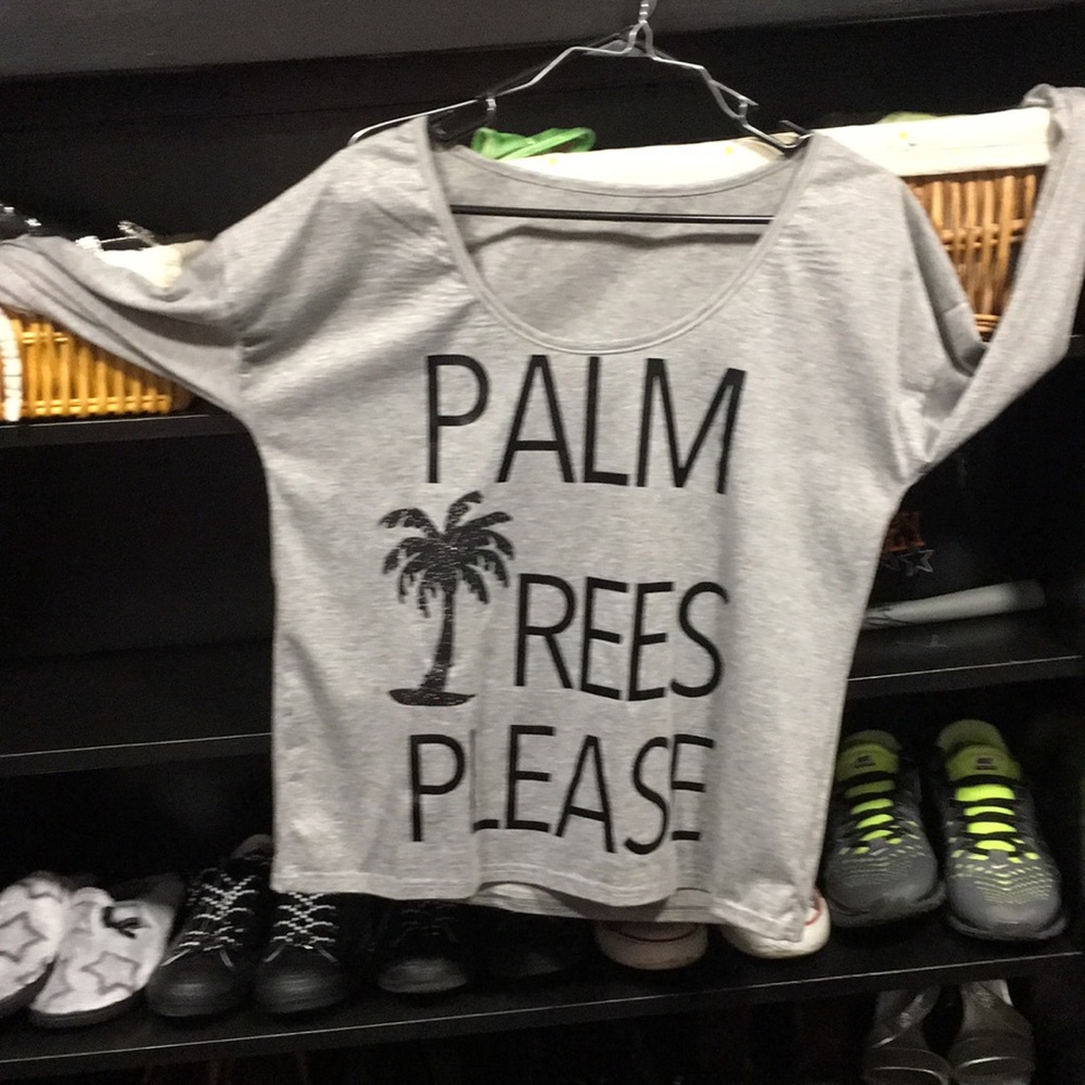Cute palm trees 🌴 plz shirt